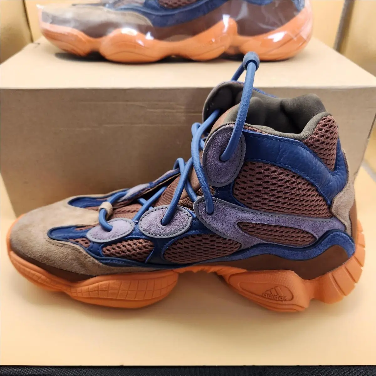 Adidas shoes - adidas Yeezy 500 High - Yeezy High - Brown 0