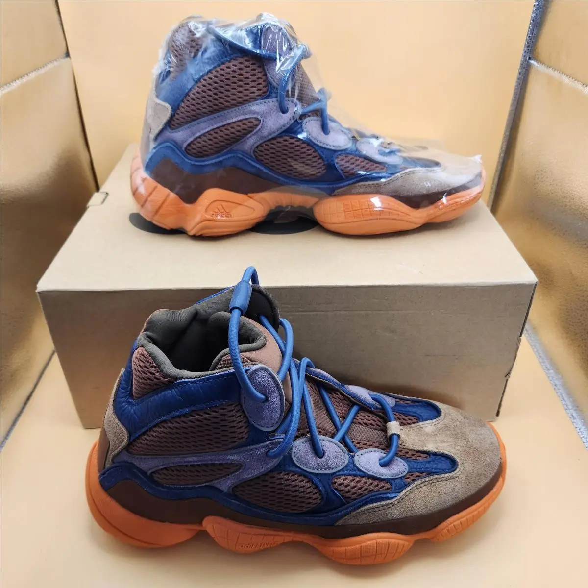 Adidas shoes - adidas Yeezy 500 High - Yeezy High - Brown 2