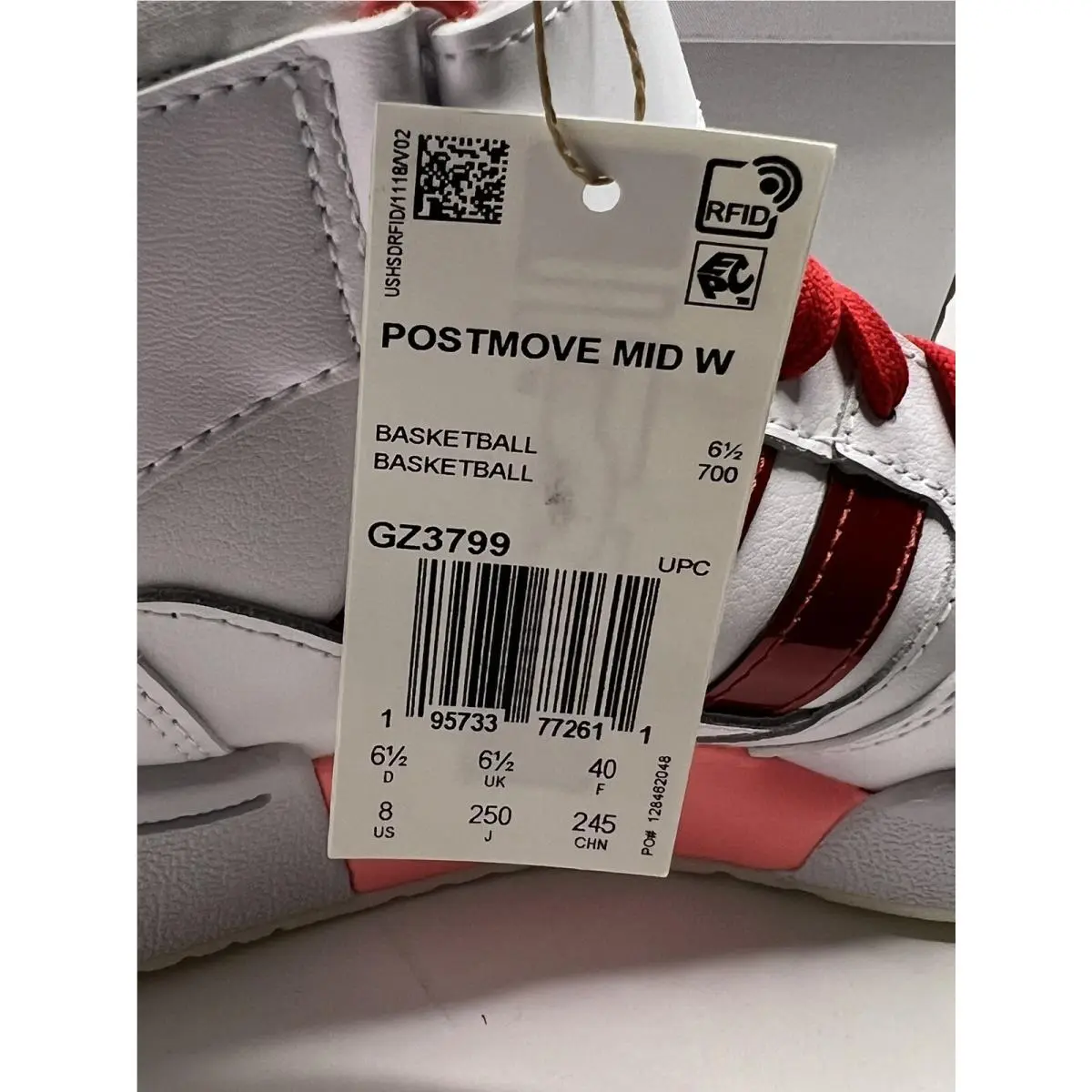 Adidas shoes - adidas W - White & Red 3
