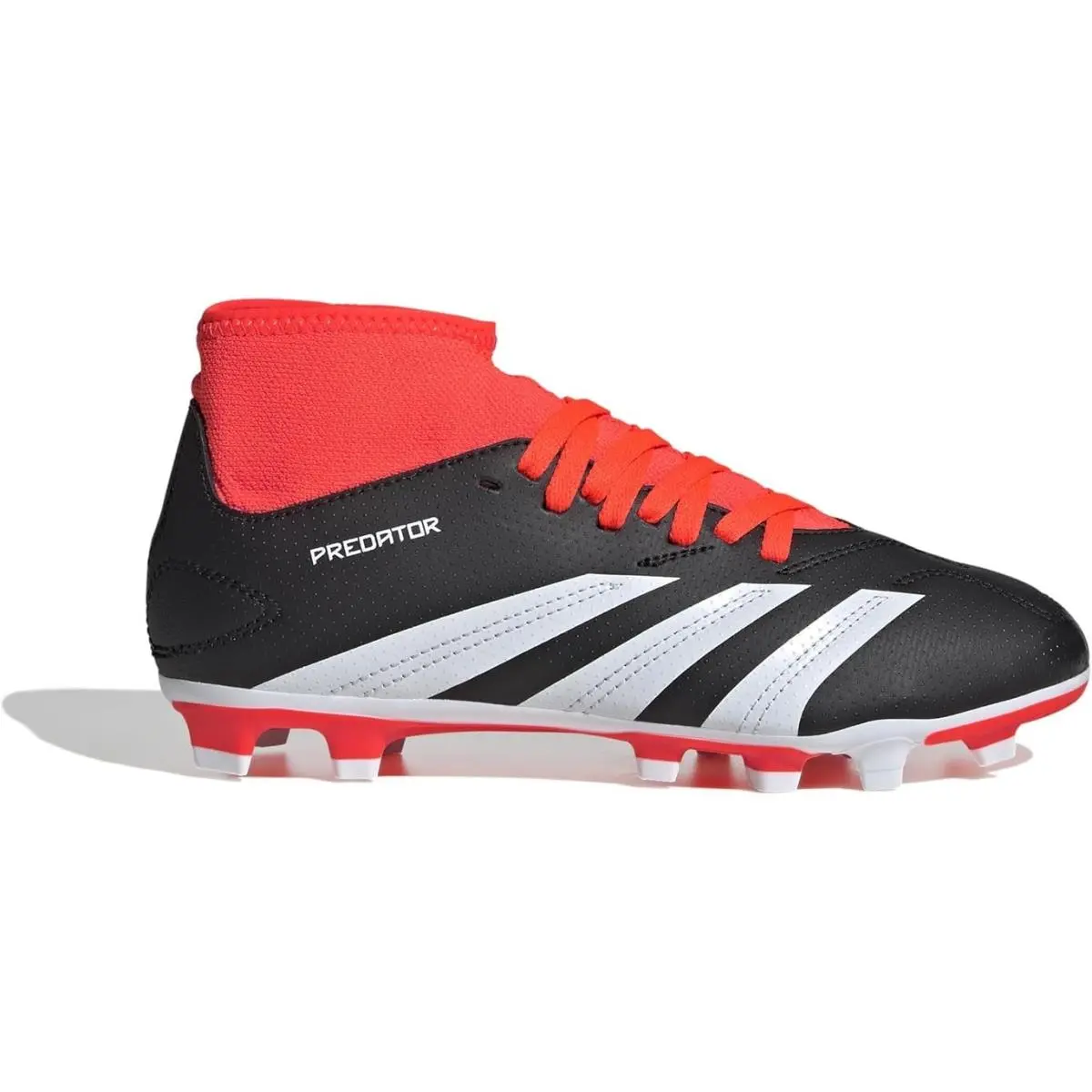 Adidas Predator FG Club Sock Youth Firm Ground Soccer Cleats IG7742 Sz5