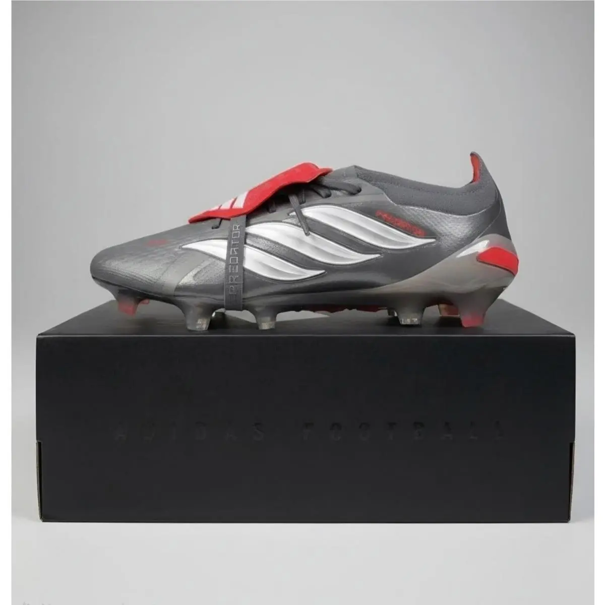 Adidas shoes - adidas PREDATOR ELITE FT FG JS0379 - JS0379 - Iron Metallic/Footwear White/Lucid Red 0