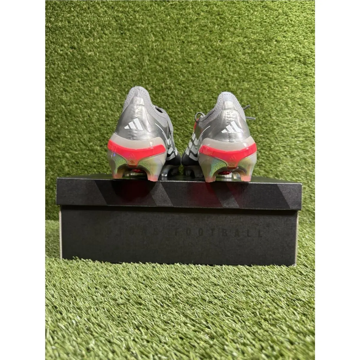 Adidas shoes - adidas PREDATOR ELITE FT FG JS0379 - JS0379 - Iron Metallic/Footwear White/Lucid Red 3