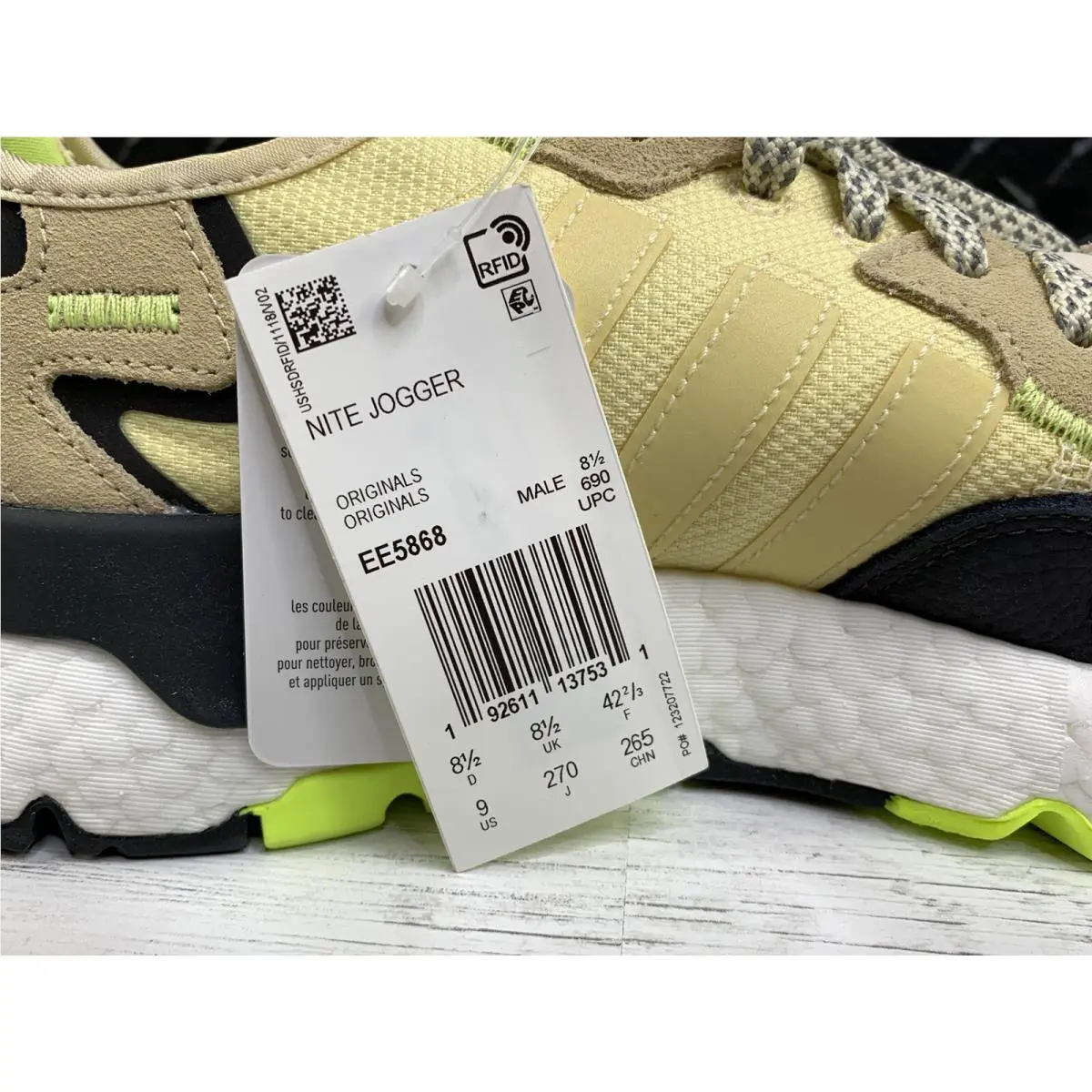 Adidas shoes - Adidas Originals Nite Jogger - Originals Nite Jogger - EE5868 - Yellow 9