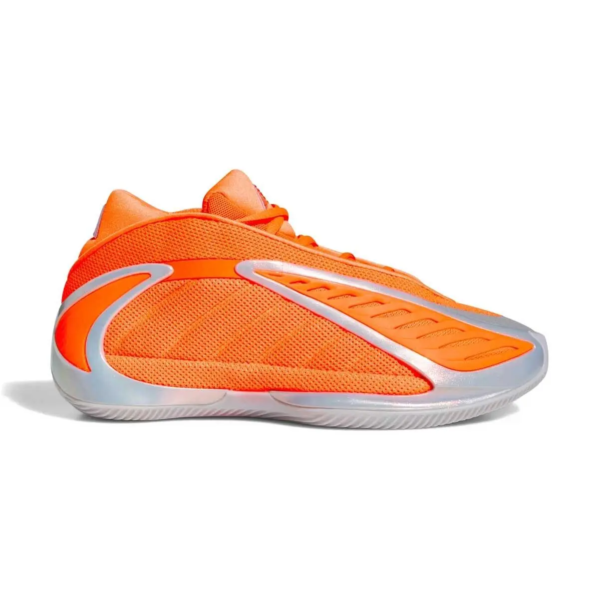 Big Kids Adidas Anthony Edwards 2 J_lucid Orange/silver Metallic KI1655-SIZE 7