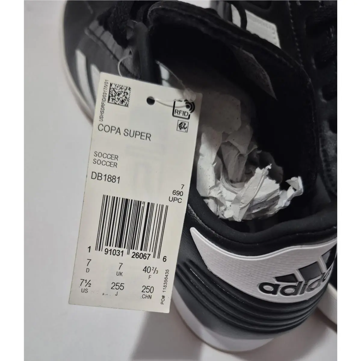 Adidas shoes - adidas Copa Super - Copa Super - DB1881 - Black (UPC: 191031260676) 4
