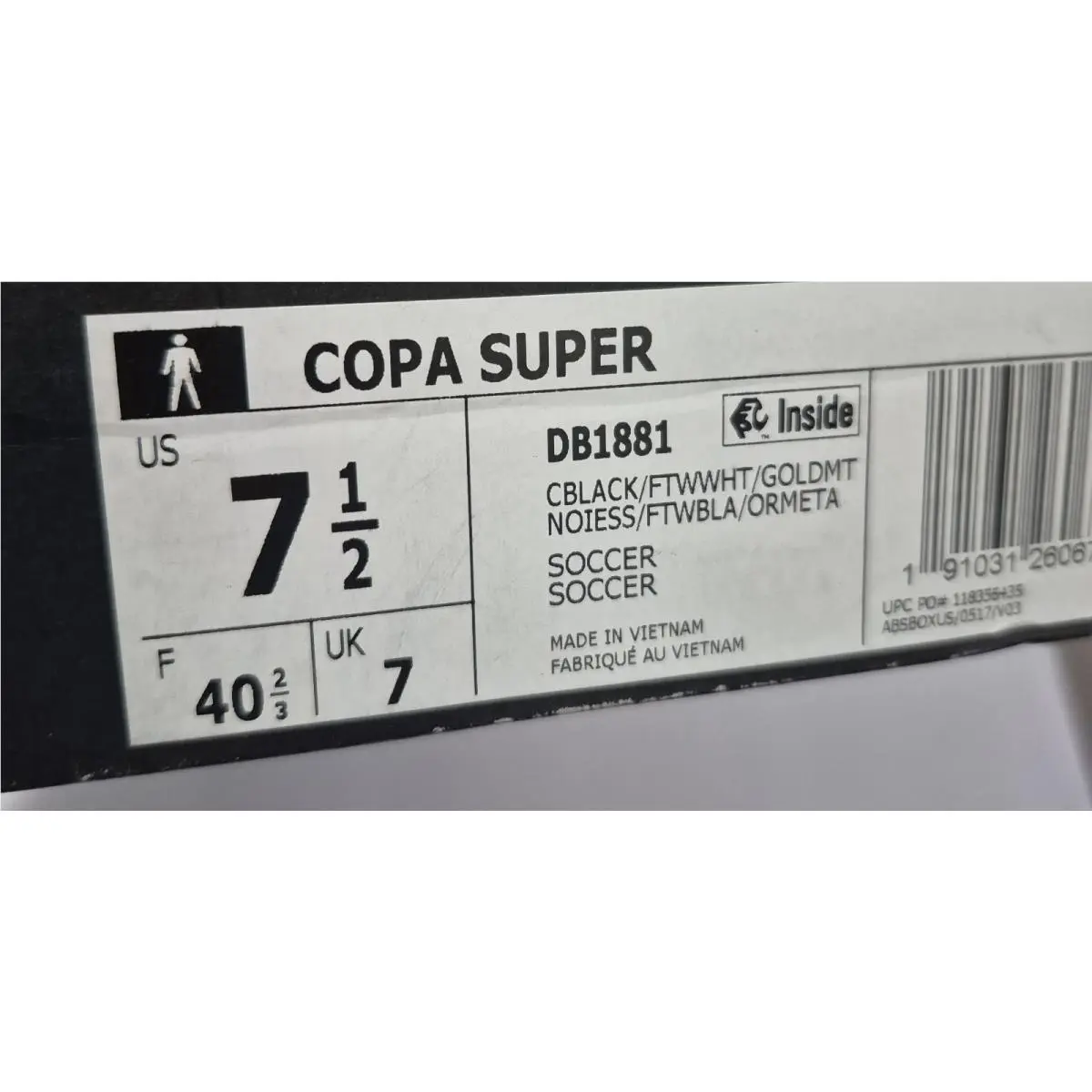Adidas shoes - adidas Copa Super - Copa Super - DB1881 - Black (UPC: 191031260676) 6