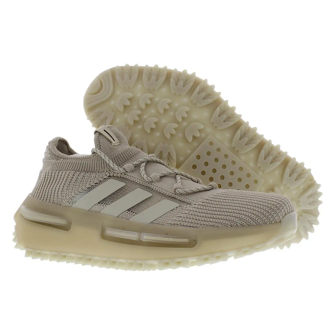 Adidas Nmd S1 Mens Shoes Size 9 Color: Wonder Beige/aluminium