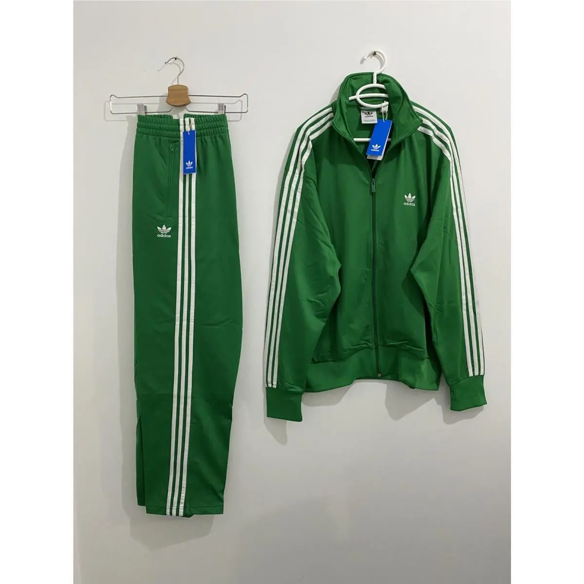 Adidas Originals Adicolor Classics Firebird Tracksuit Green White Size 2XL