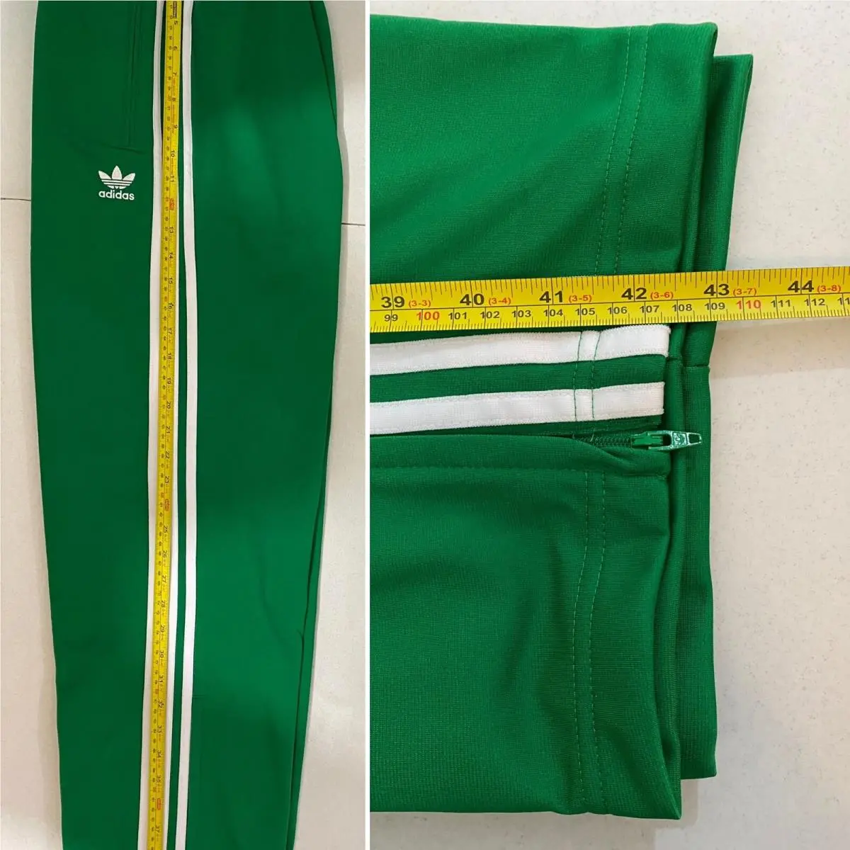 Adidas clothing - Green White 10