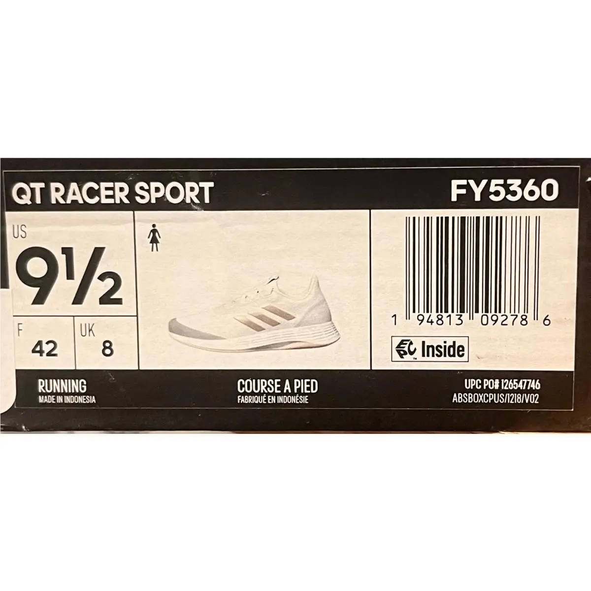 Adidas shoes - adidas QT Racer - Racer - White 5