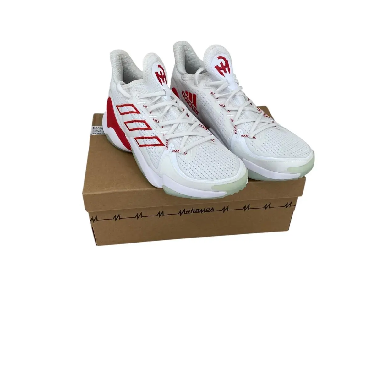 Adidas shoes - adidas Mahomes 1 Impact FLX - White 8