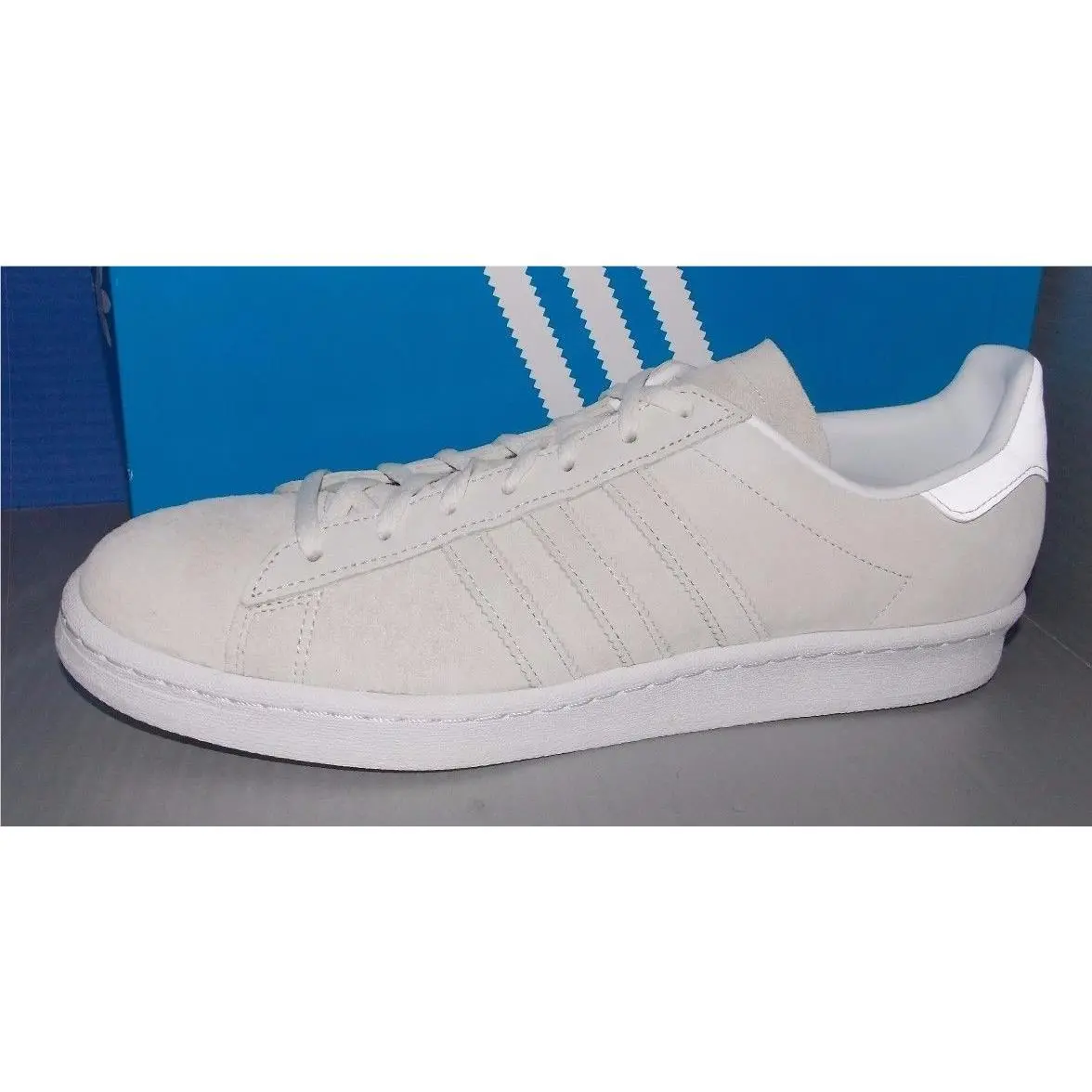 Mens Adidas Campus 80S in Colors Ftw White / Ftw White / Ftw White Size 9.5