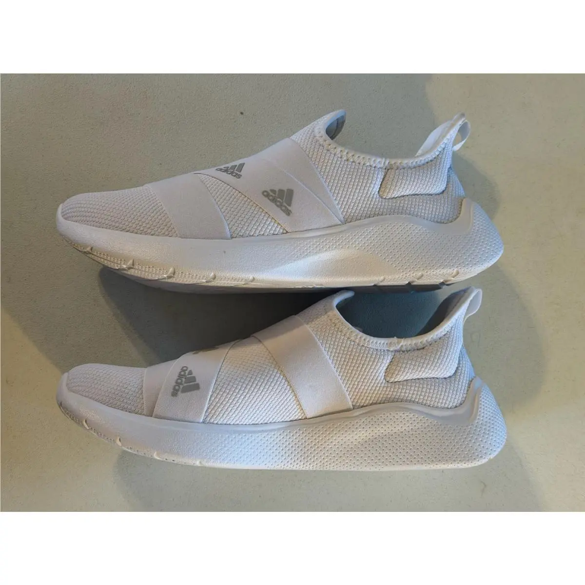 Adidas Womens US 11 Puremotion Adapt Spw Cloud White Grey Running Shoes ID4430