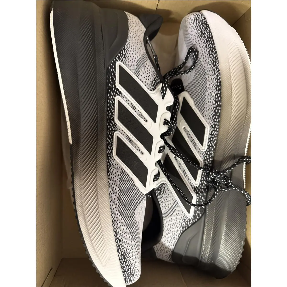 Adidas Ultrarun 5 White Black Size 12.5 US