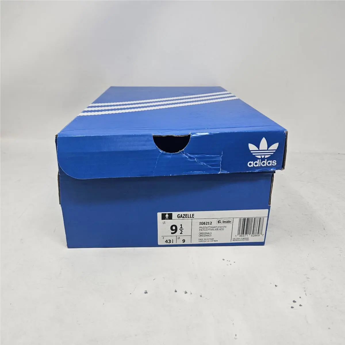 Adidas shoes - adidas Gazelle - Gazelle - IG6212 - Legend Ink / Blue / White (UPC: 196471628697) 4