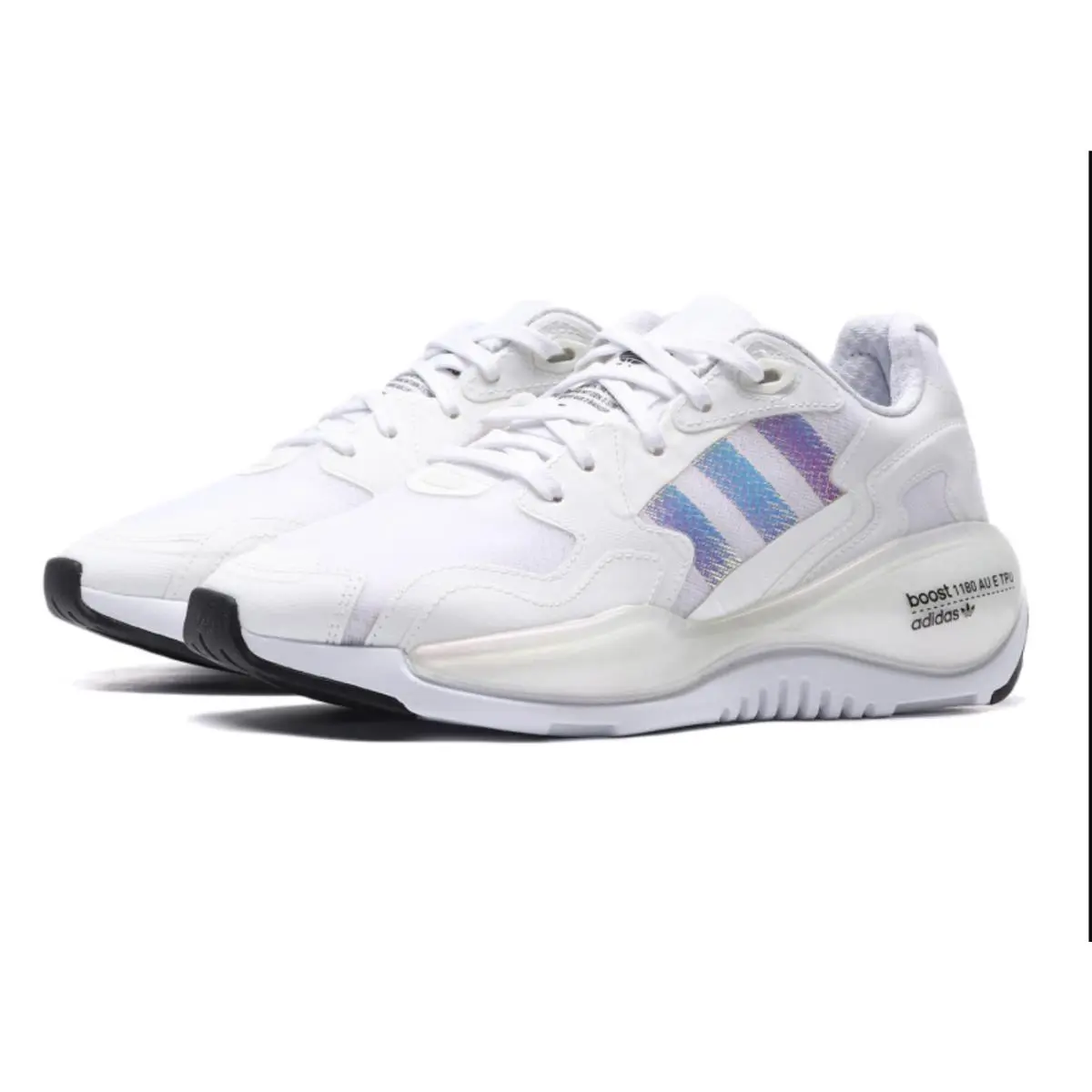 Sz 5 -  Wmns ZX Alkyne `white Iridescent` by Adidas
