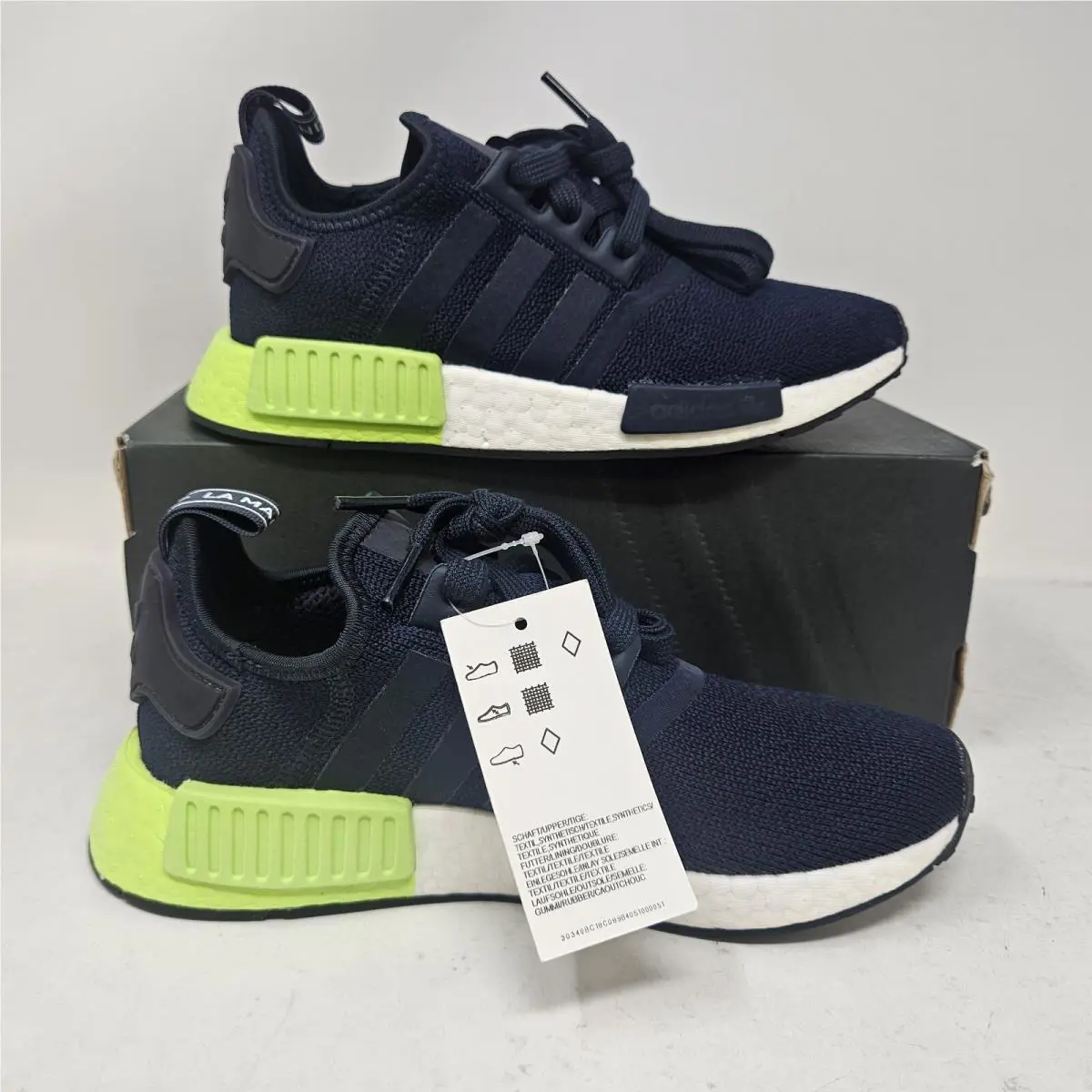 Adidas shoes - adidas NMD - NMD - EE5108 - Navy Blue / Green / White (UPC: 192611088130) 0