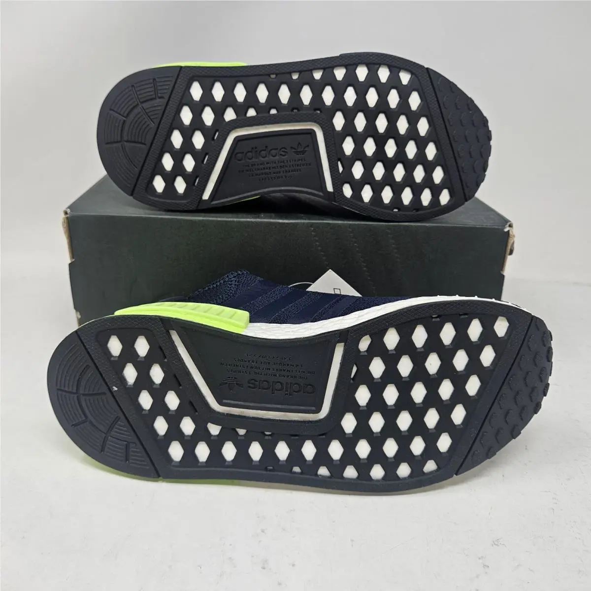 Adidas shoes - adidas NMD - NMD - EE5108 - Navy Blue / Green / White (UPC: 192611088130) 1