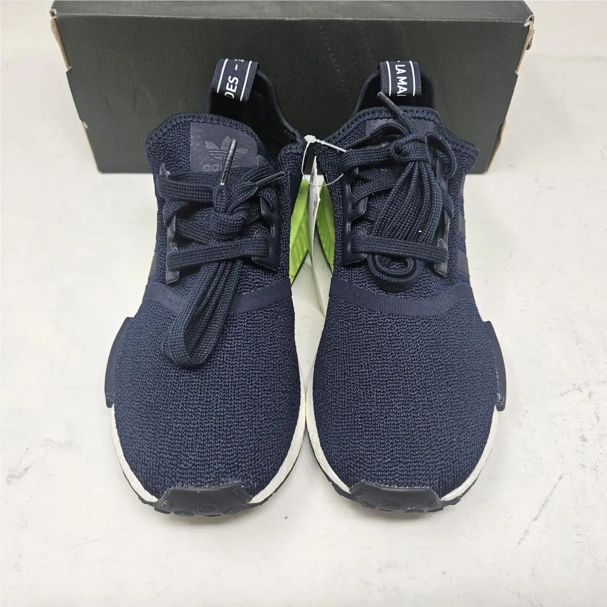 Adidas shoes - adidas NMD - NMD - EE5108 - Navy Blue / Green / White (UPC: 192611088130) 2