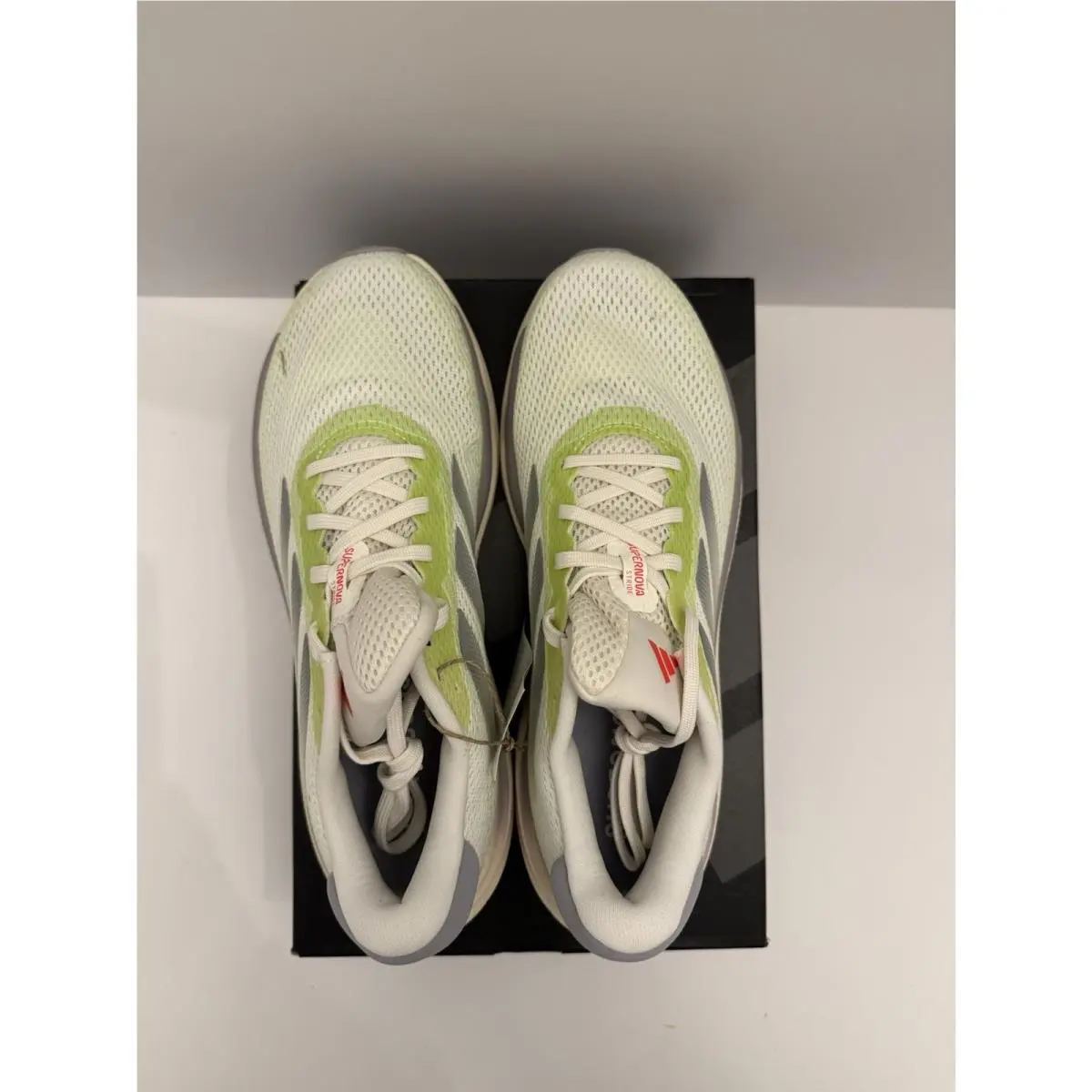 Adidas shoes - adidas Supernova - Supernova - Off White / Silver Metallic / Pulse Lime 0
