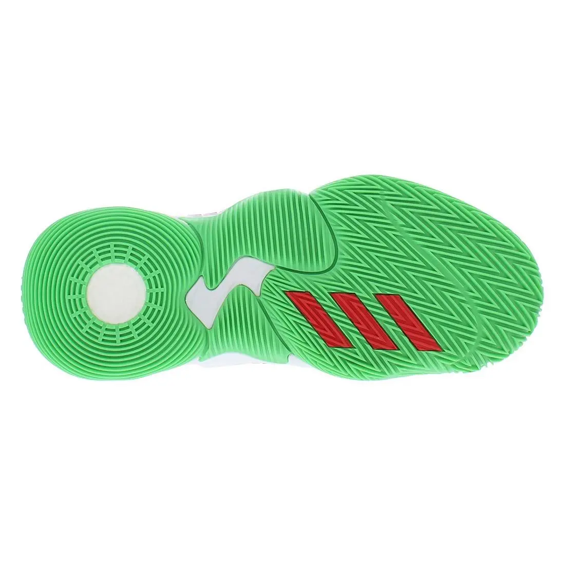 Trae Young 1 Unisex Shoes Size 12 Color: Screaming Green/vivid by Adidas