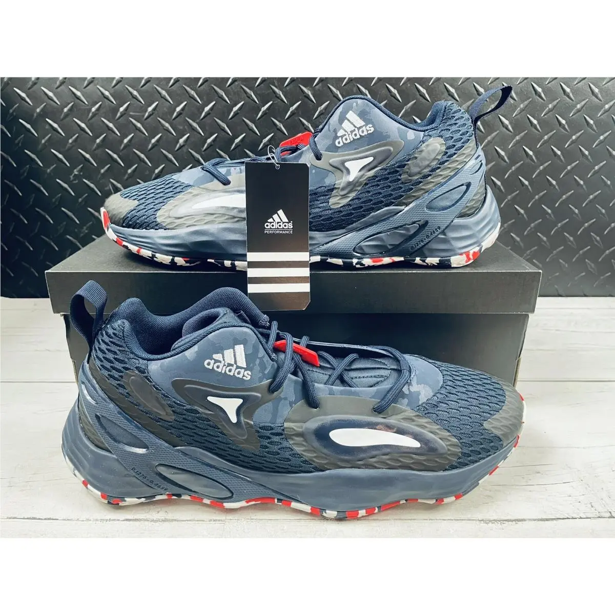 Adidas shoes - Adidas SM Exhibit A Team USA - GX5046 - Blue (UPC: 0195734856853) 0