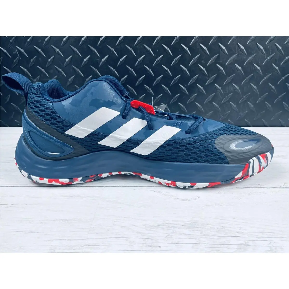 Adidas shoes - Adidas SM Exhibit A Team USA - GX5046 - Blue (UPC: 0195734856853) 8