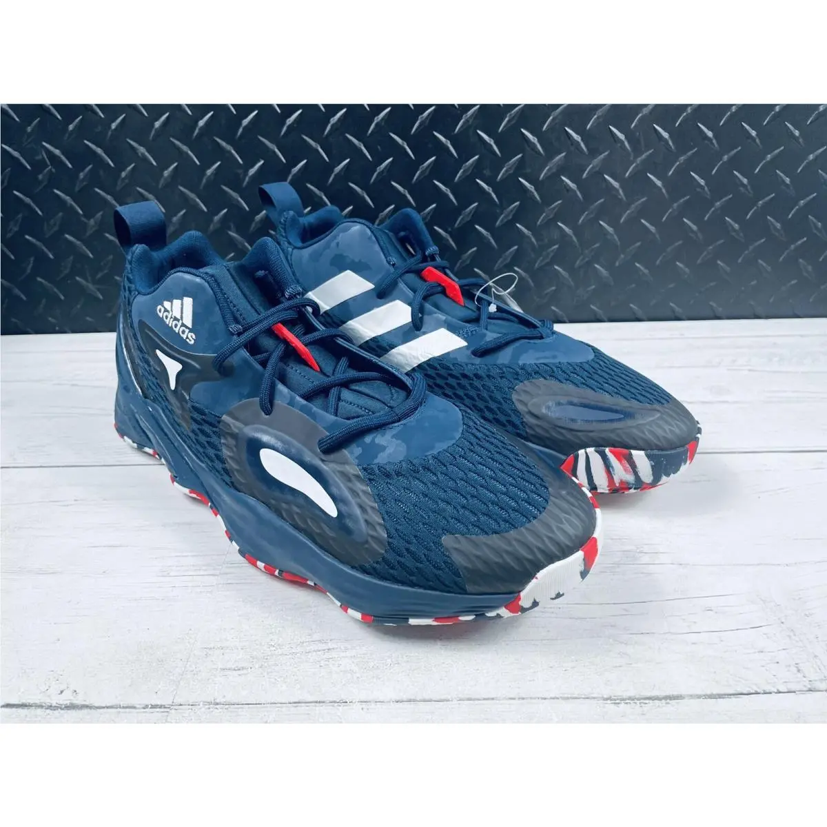 Adidas shoes - Adidas SM Exhibit A Team USA - GX5046 - Blue (UPC: 0195734856853) 1