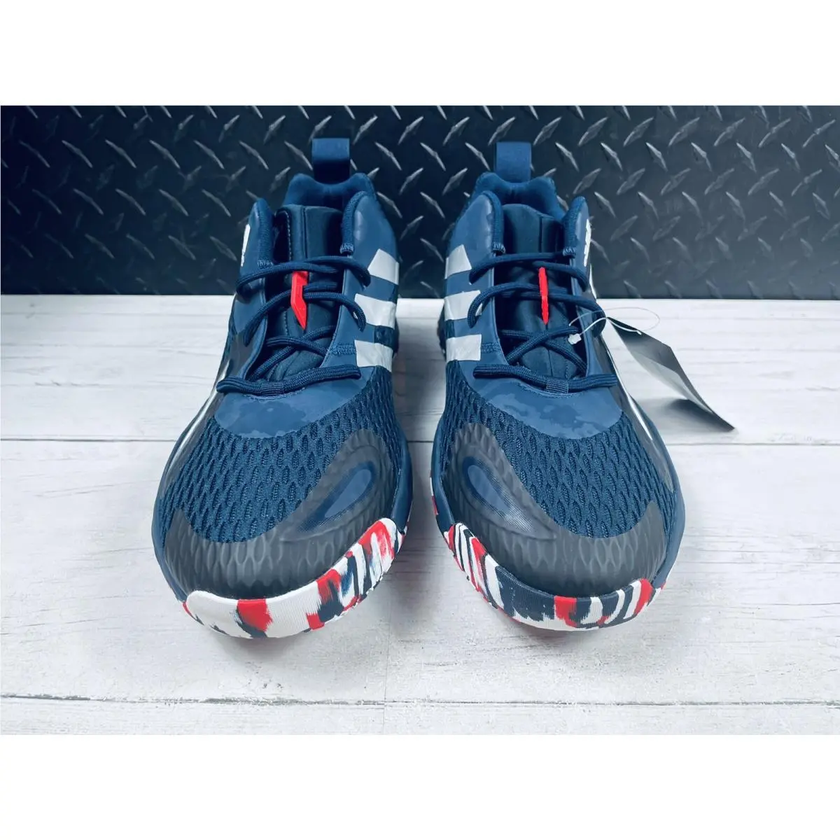Adidas shoes - Adidas SM Exhibit A Team USA - GX5046 - Blue (UPC: 0195734856853) 2