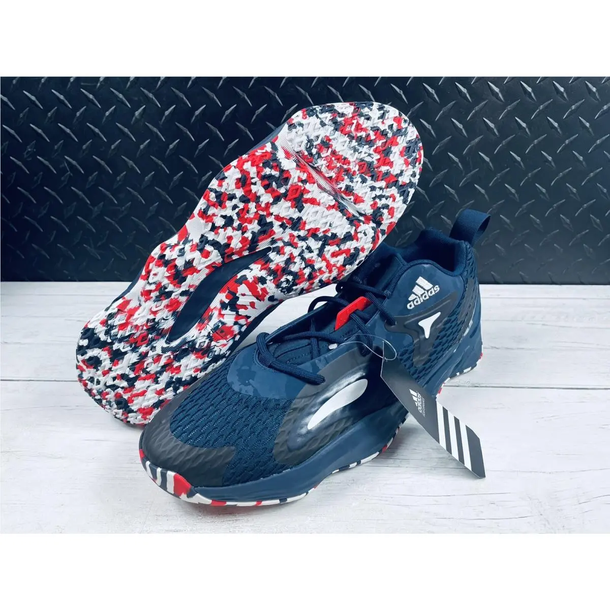 Adidas shoes - Adidas SM Exhibit A Team USA - GX5046 - Blue (UPC: 0195734856853) 4