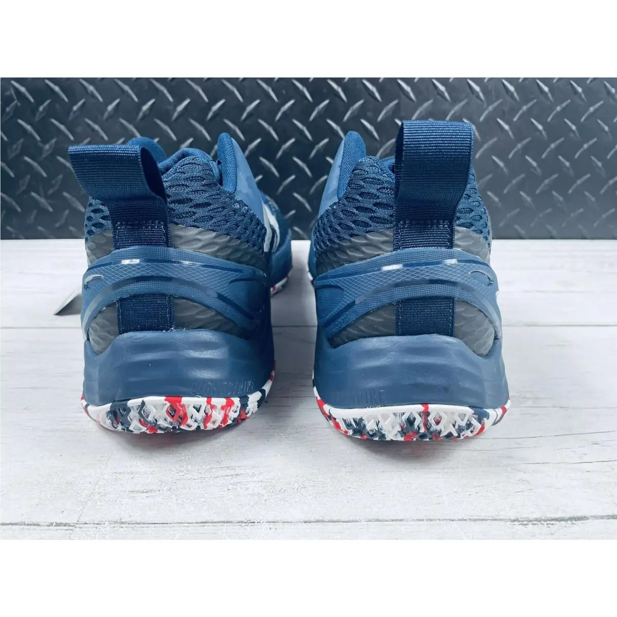 Adidas shoes - Adidas SM Exhibit A Team USA - GX5046 - Blue (UPC: 0195734856853) 5