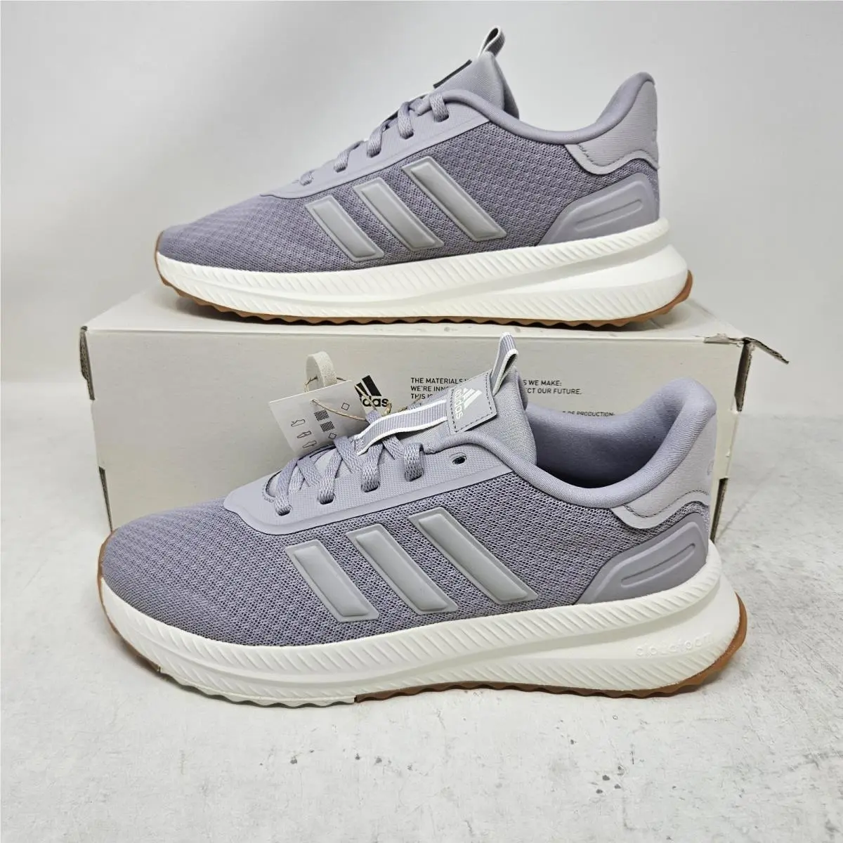 Women’s Adidas X_plrpath Comfy Athletic Shoes / Lilac Grey / IE6463 / Size 9