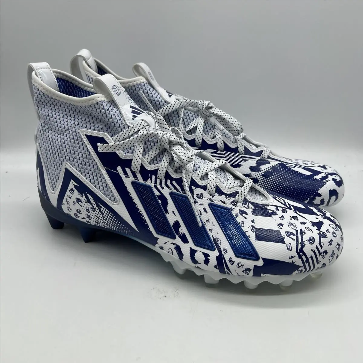 Adidas Freak Ultra 23 Mens Football Shoes Size 12 Royal Blue/white