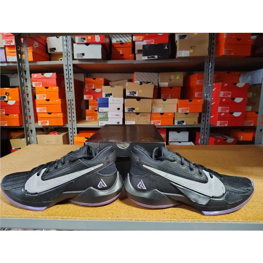 Nike shoes - Nike Zoom Freak 2 - Zoom Freak - CK5424 005 - Black Metallic Silver 0