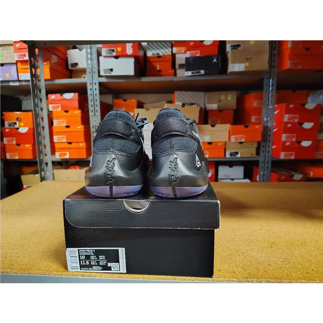 Nike shoes - Nike Zoom Freak 2 - Zoom Freak - CK5424 005 - Black Metallic Silver 3