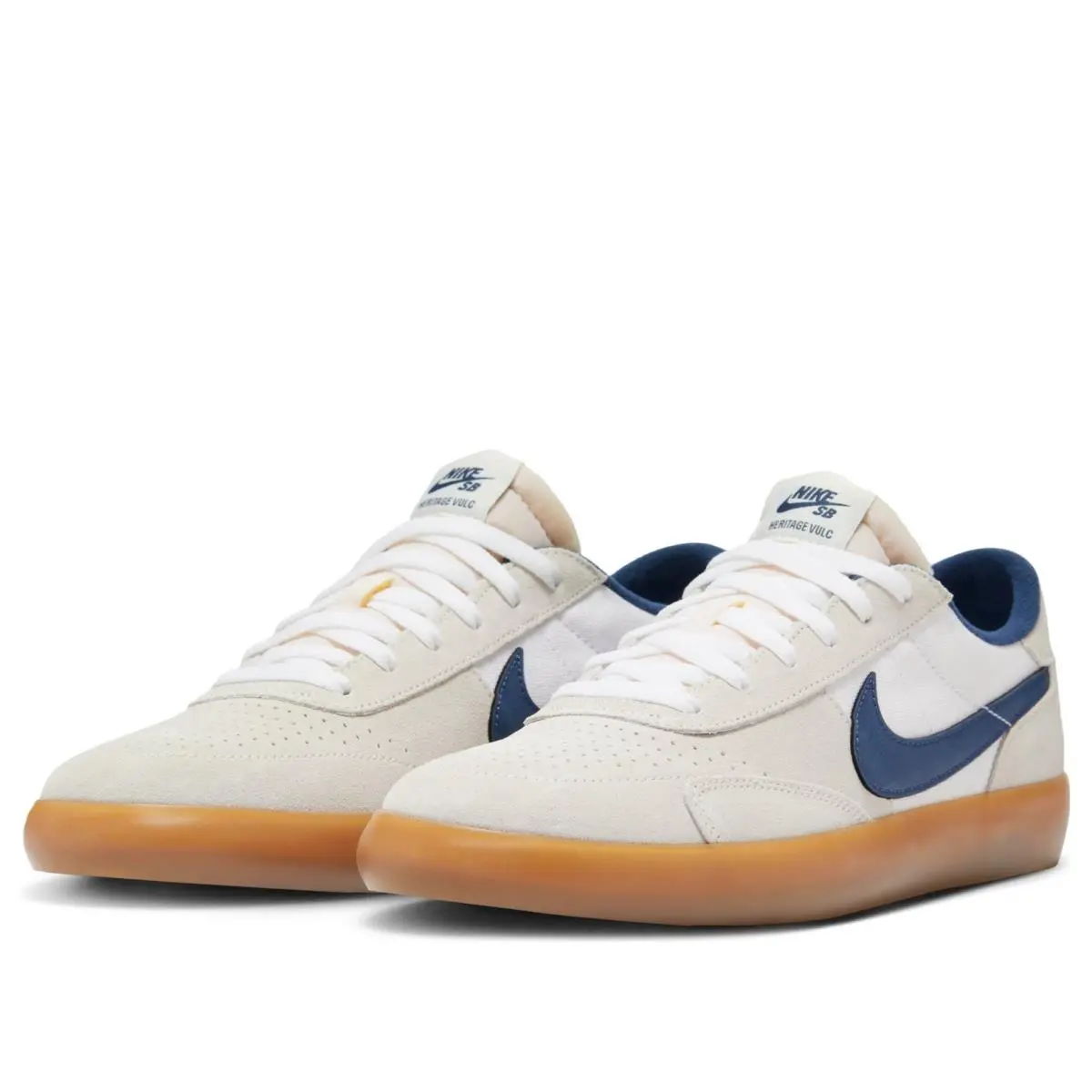 Multisize Unisex Nike Heritage Vulc SB `summit White Navy` CD5010-102 Sneakers