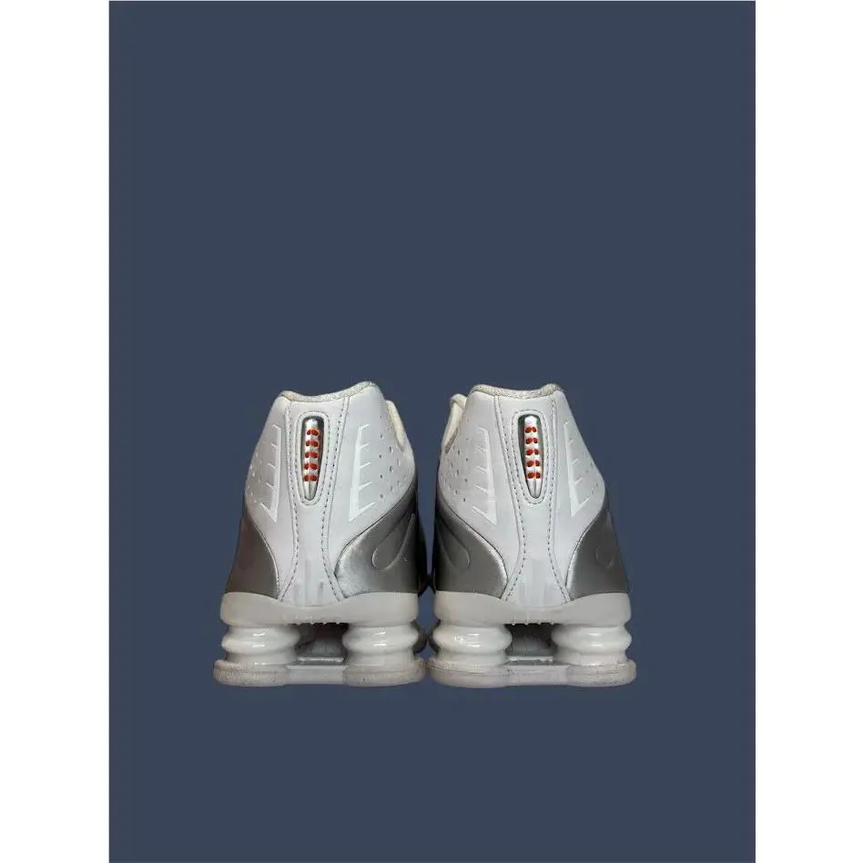 Nike shoes - Women’s Nike Shox R4 White Metallic Silver AR3565-101 0