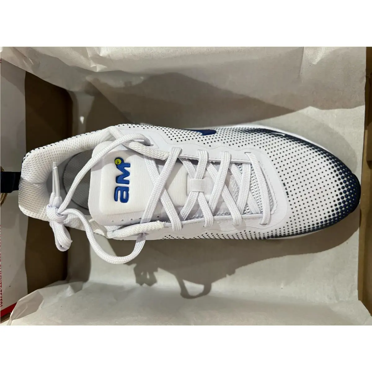 Nike shoes - WHITE/GAME ROYAL OBSIDIAN 0