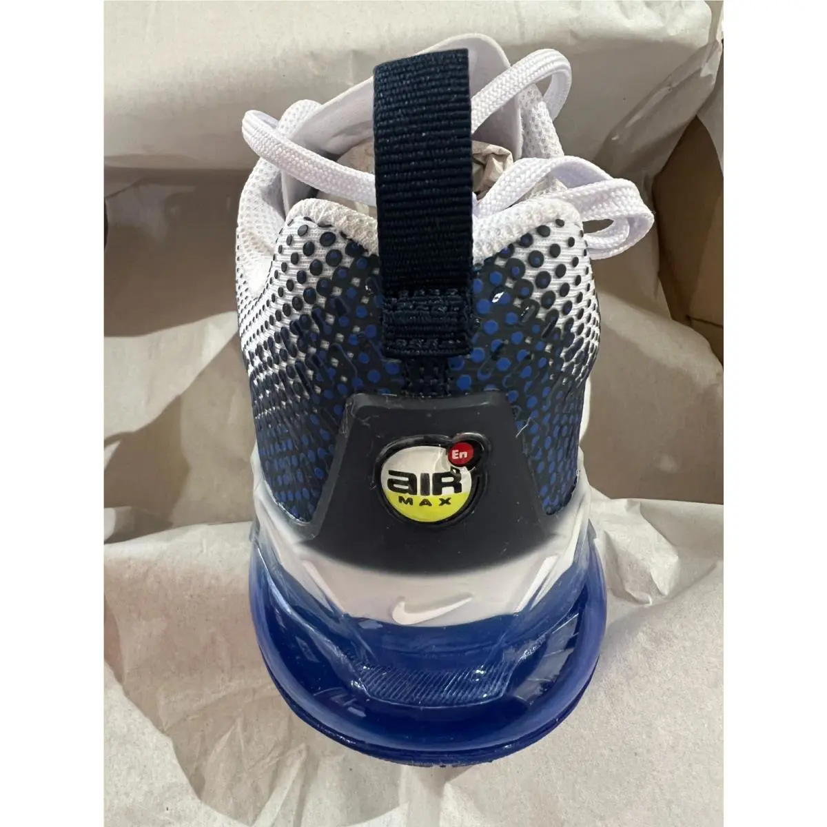 Nike shoes - WHITE/GAME ROYAL OBSIDIAN 4