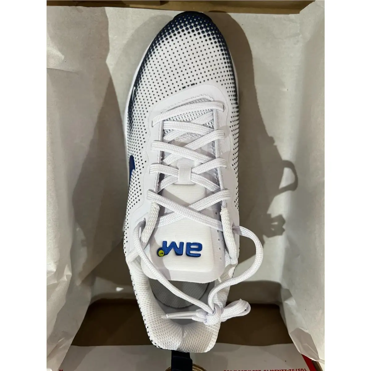 Nike shoes - WHITE/GAME ROYAL OBSIDIAN 8