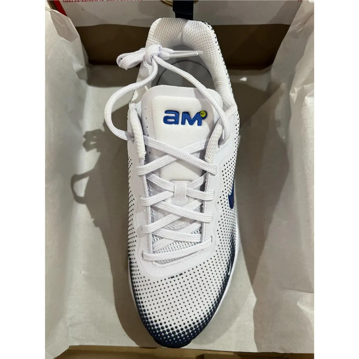 Nike shoes - WHITE/GAME ROYAL OBSIDIAN 9