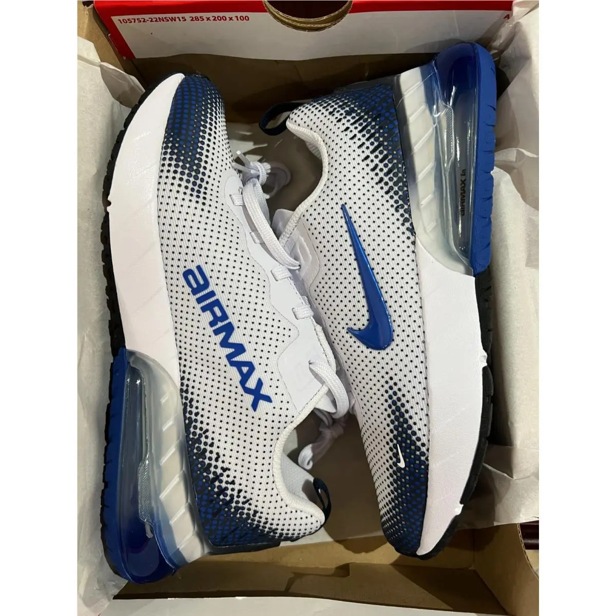 Nike shoes - WHITE/GAME ROYAL OBSIDIAN 6
