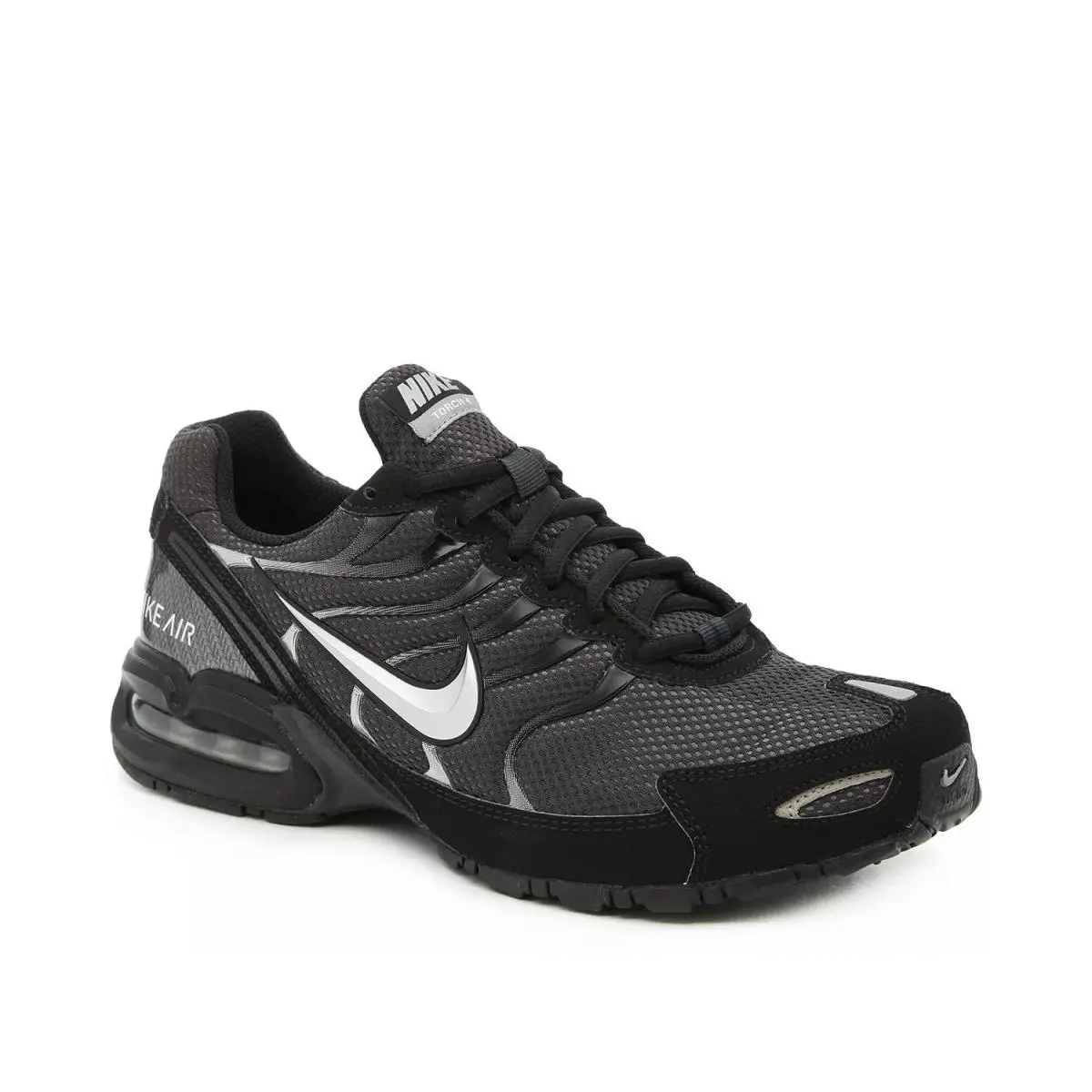 Man`s Athleisure Nike Air Max Torch Sneaker - Black/Silver