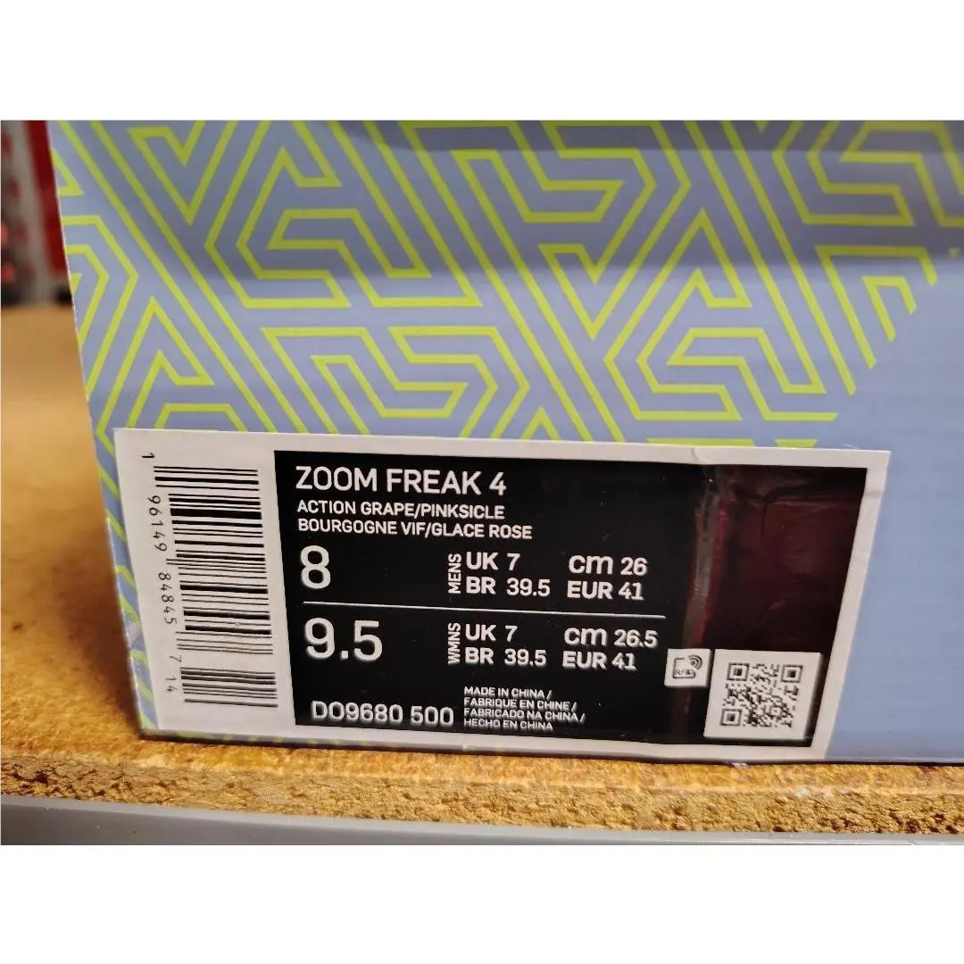 Nike shoes - Nike Zoom Freak 4 - Zoom Freak - DO9680 500 - Action Grape Pinksicle 4