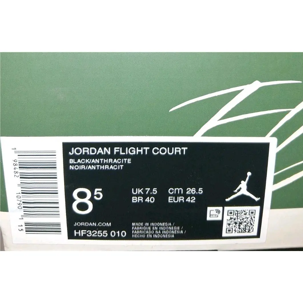 Nike shoes - Jordan Flight Court - Flight Court - HF3255-010 - Black/Anthracite 21