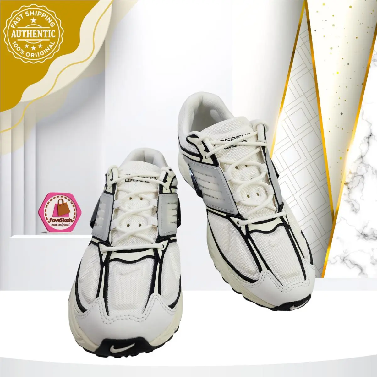 Nike shoes - Nike Pegasus Wave - Pegasus Wave - IB0612-101 - Ivory 1