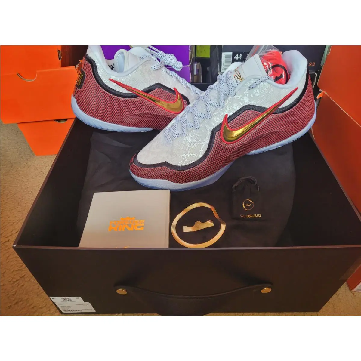 Nike shoes - Nike Air Zoom LeBron - Air Zoom LeBron - HJ5629 100 - White 6
