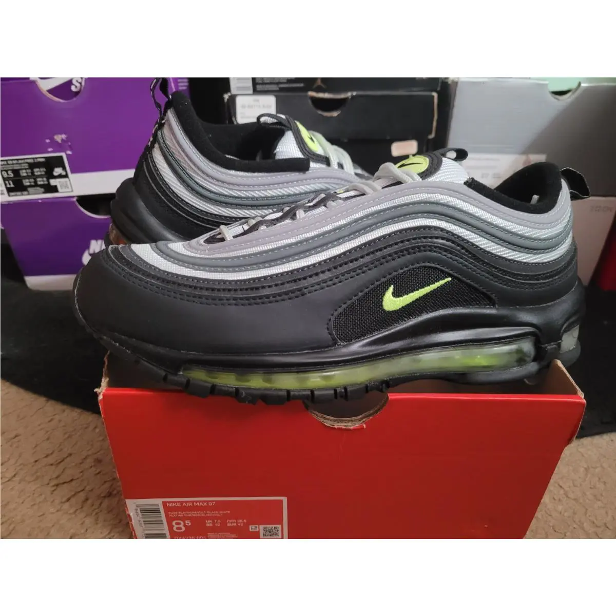 Nike shoes - Nike Air Max 97 - Air Max - DX4235 001 - Black 6