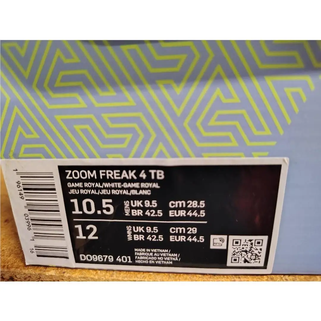 Nike shoes - Nike Zoom Freak 4 TB - DO9679 401 - Game Royal White Game Royal 4