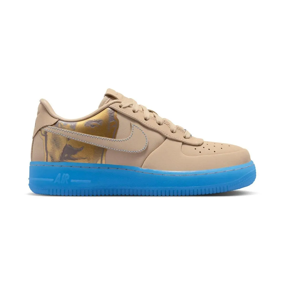 Nike shoes - IQ4936200 - IQ4936-200 - LINEN/LINEN-UNIVERSITY BLUE 4